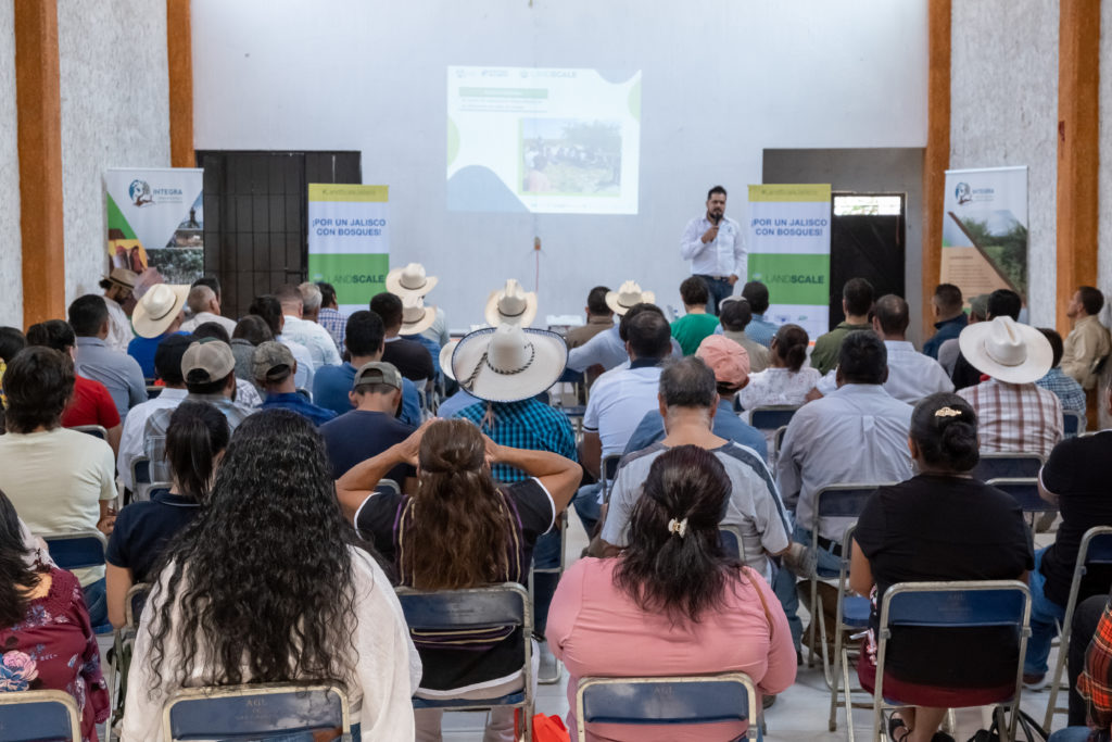 Gathering of landscape stakeholders in Sierra de Tapalpa, Mexico